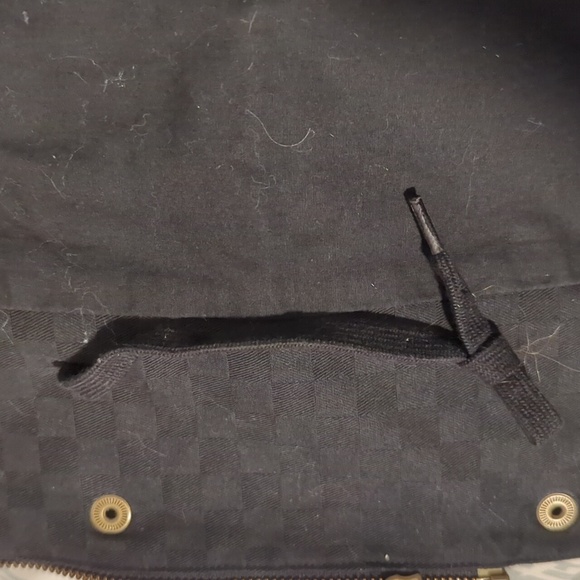 Vans Cotton Men’s Jacket Chore Coat Black Checkerboard Denim With Pockets XL - Picture 8 of 8